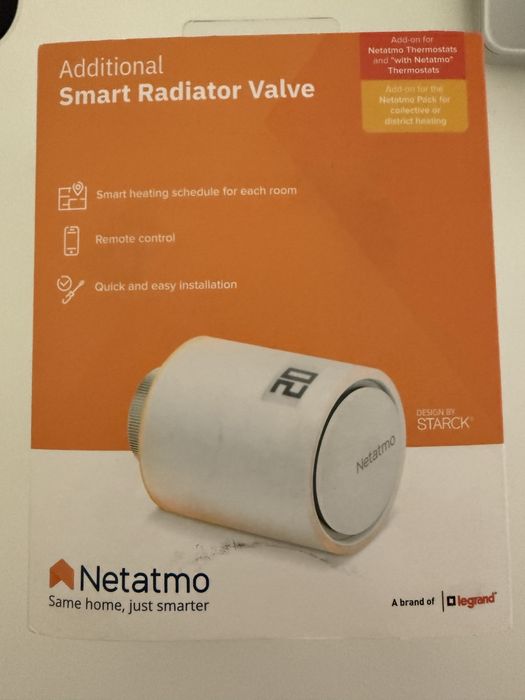 Cap Radiator Termostat Netatmo