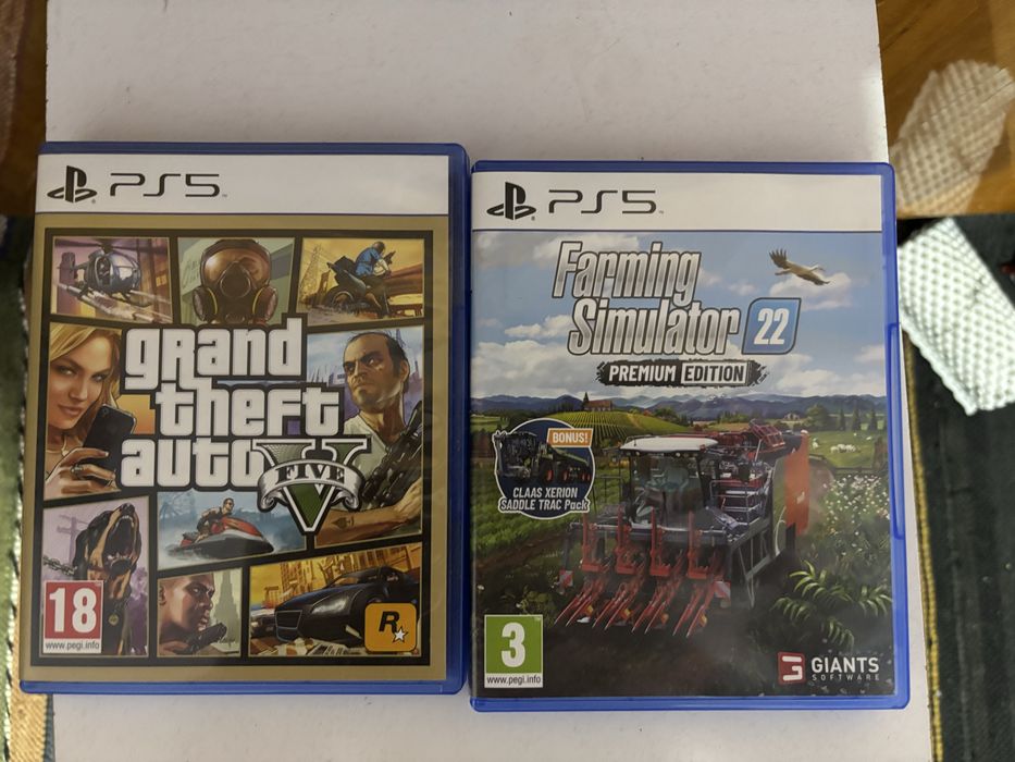 Продавам игри за PS5