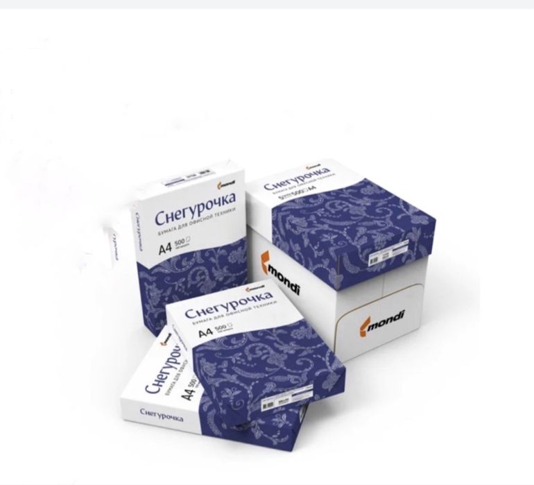 Бумага 5 шт в пачке и поштучно