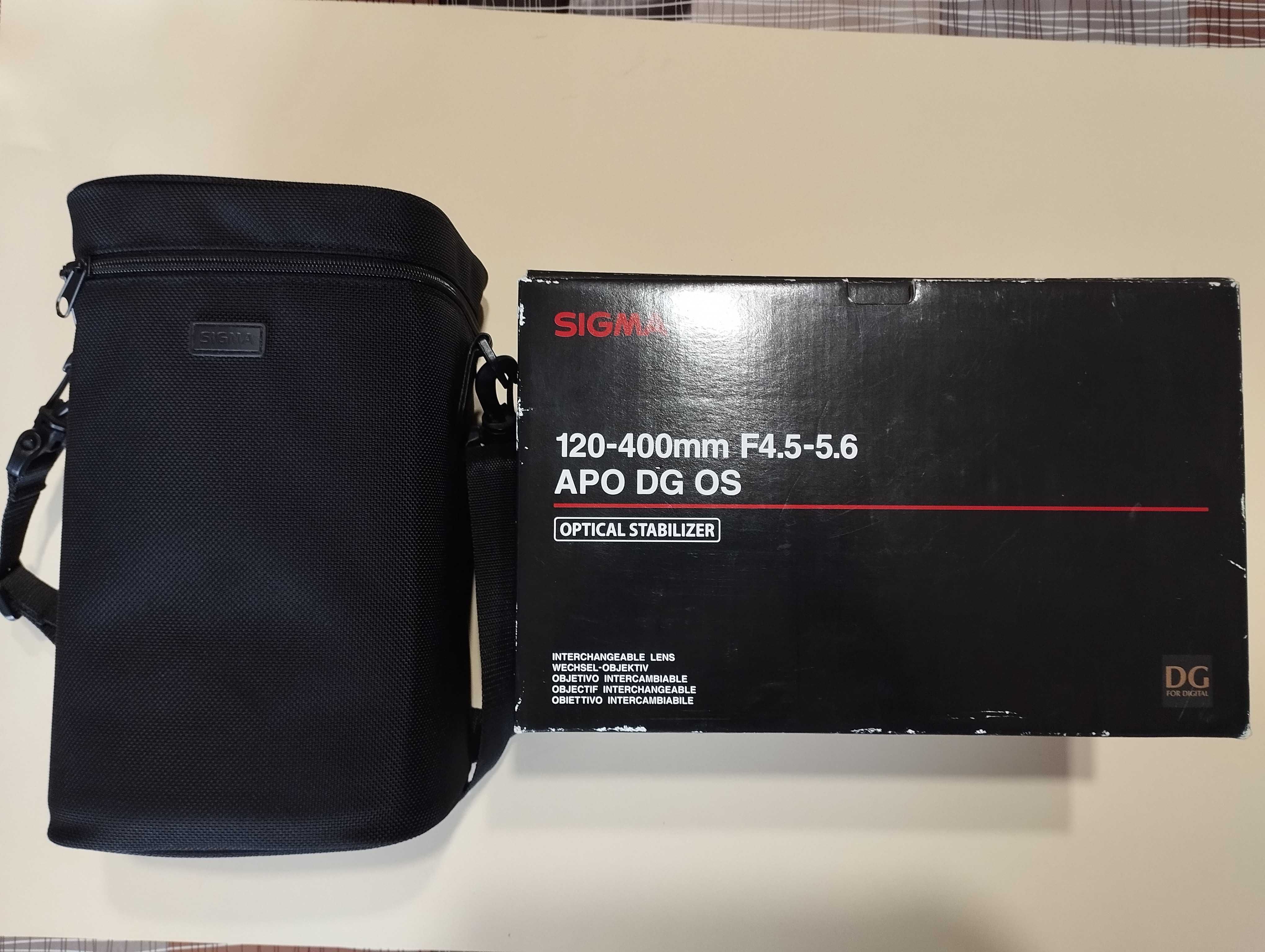 Sigma 120-400mm f/4.5-5.6 APO DG OS Canon EF mount