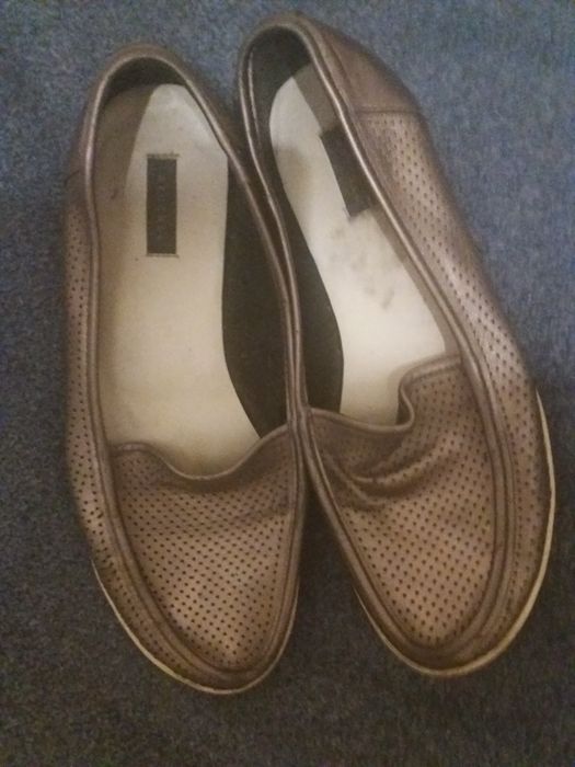 Балетки бу кожа натуральная