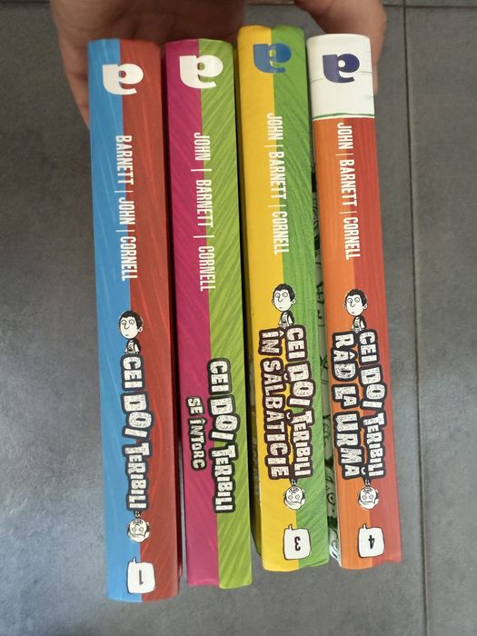 Colectie 4 carti Cei Doi Teribili