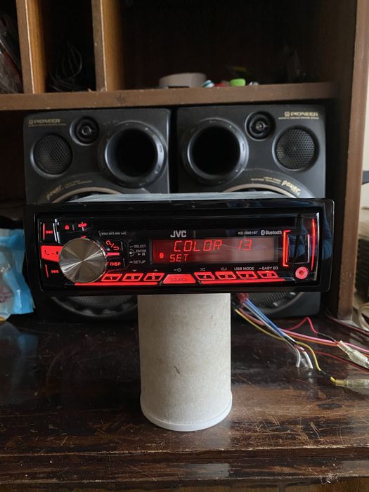 JVC KD-R961BT- НАЙ ВИСОК КЛАС 4.8V!!-USB Bluetooth CD Радио за кола сд