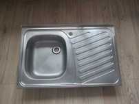 Chiuvetă inox bucătărie 80x50 cm