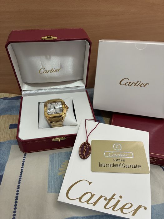 Ceas Cartier Auriu