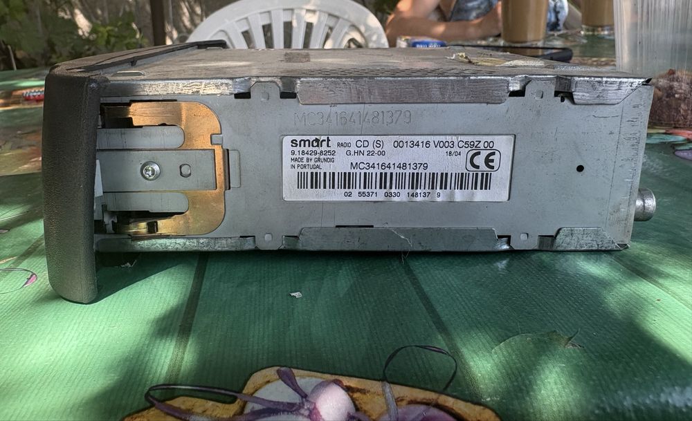 radio CD pt smartfortwo