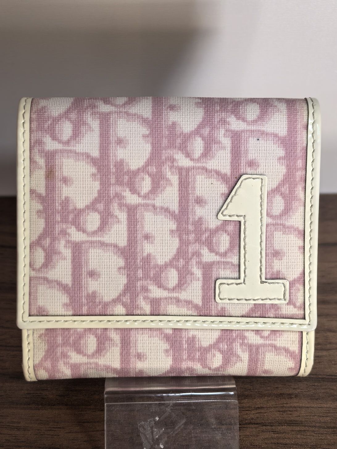 Christian Dior Trotter Monogram Pink Bifold Wallet