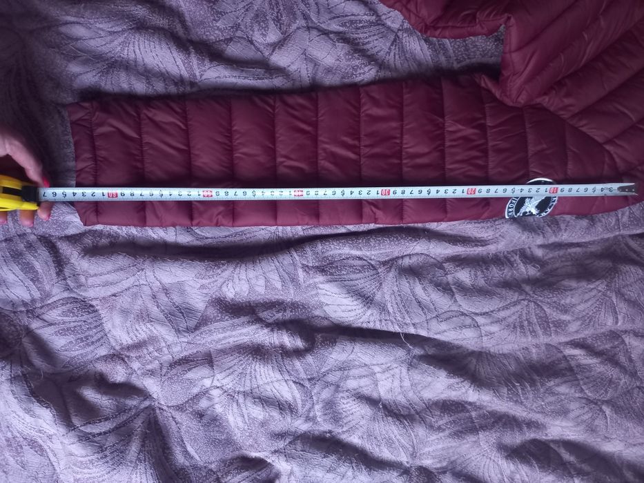 Мъжко яке цвят бордо