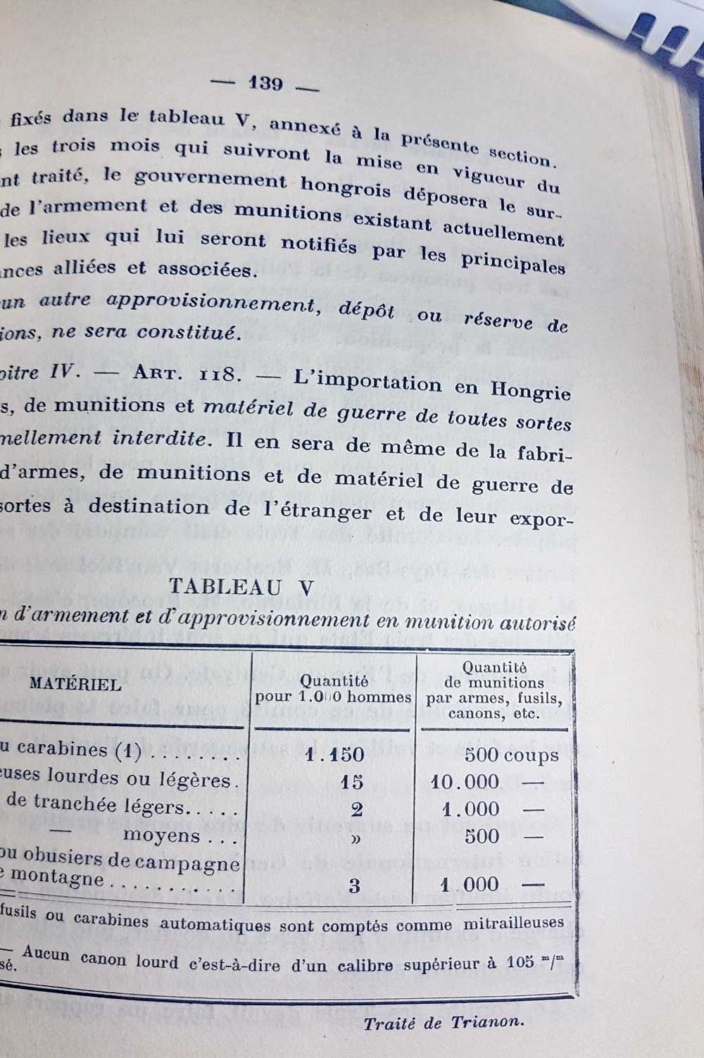 G175-I-Editie veche rara-Revizia Tratatului TRIANON 1928 cu Autograf.