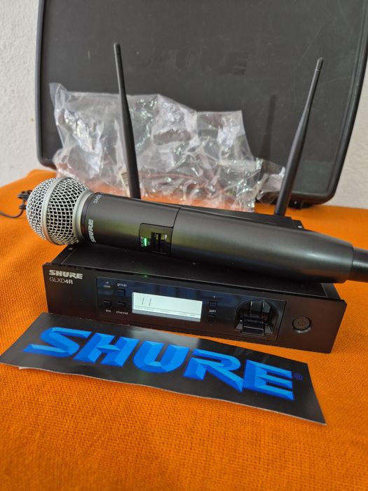 Shure GLXD4R cu SM58 Profesionale wirless