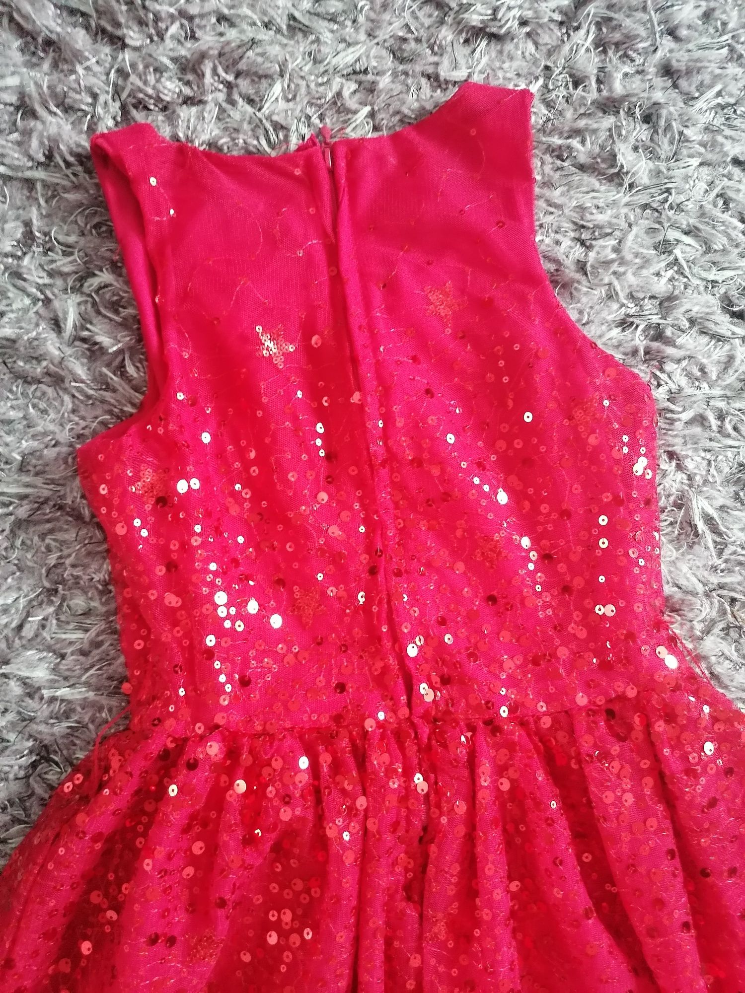 Rochie roșie fete mărime 140