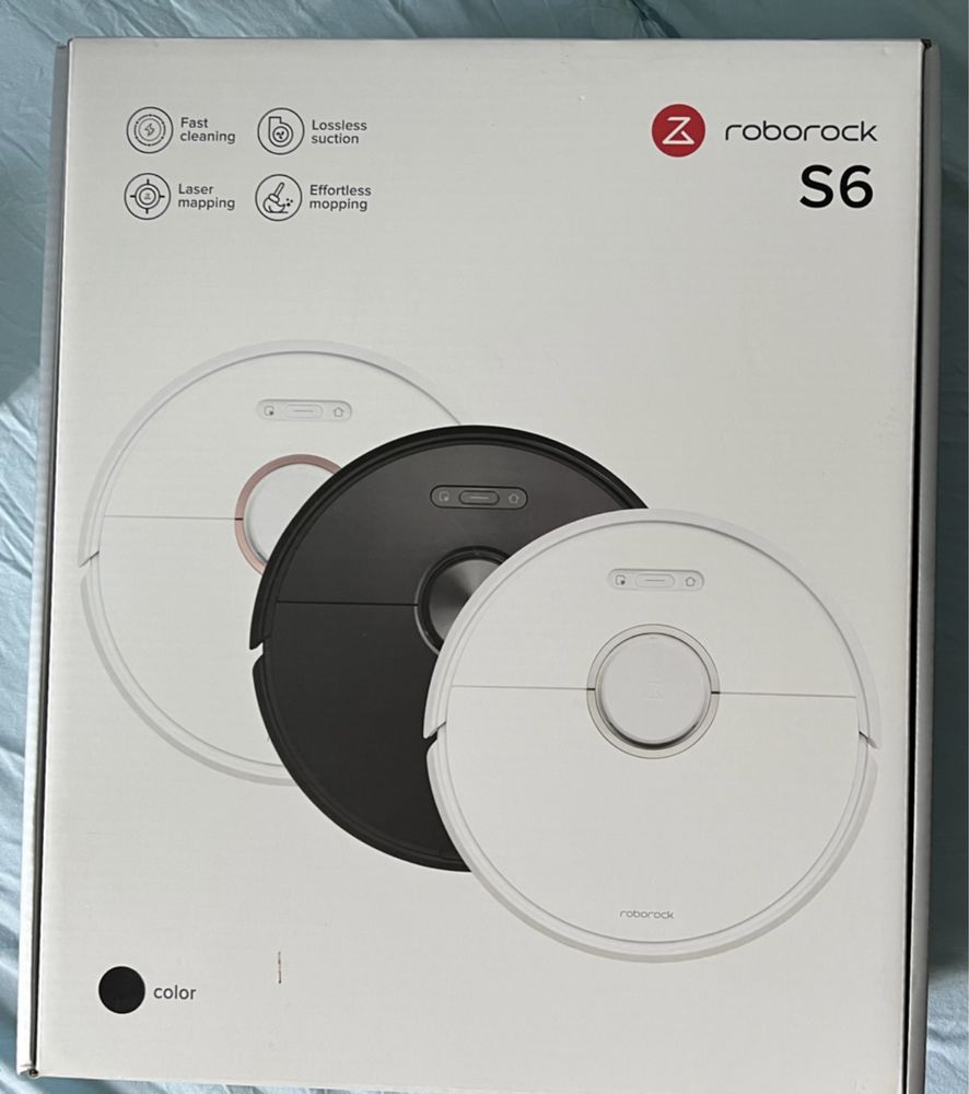 Robot de aspirare Roborock S6 plus accesorii noi