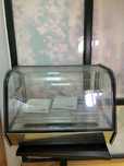 Vitrina frigorifică de masă - 160 litri - argintie