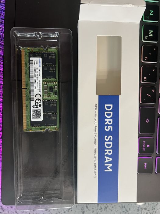 Оперативная память DDR 5 Samsung 16gb