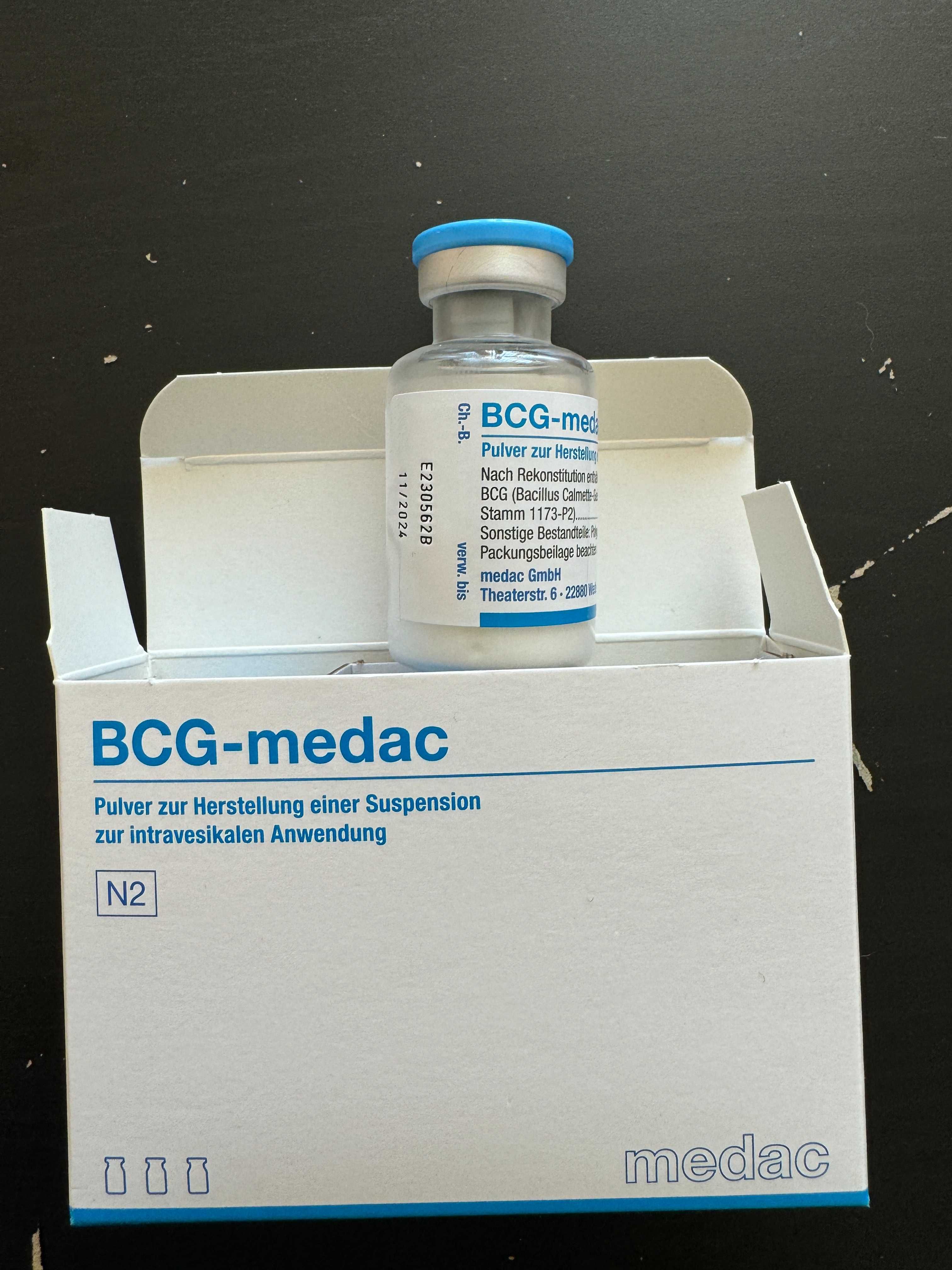 BCG Medac - 1 cutie cu 3 flacoane