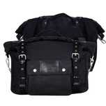 Дисаги за мотор Oxford Heritage Panniers Black, 40L