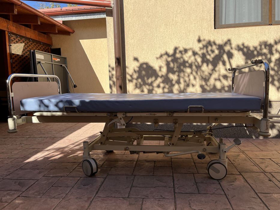 Pat de spital hidraulic – reglabil complet