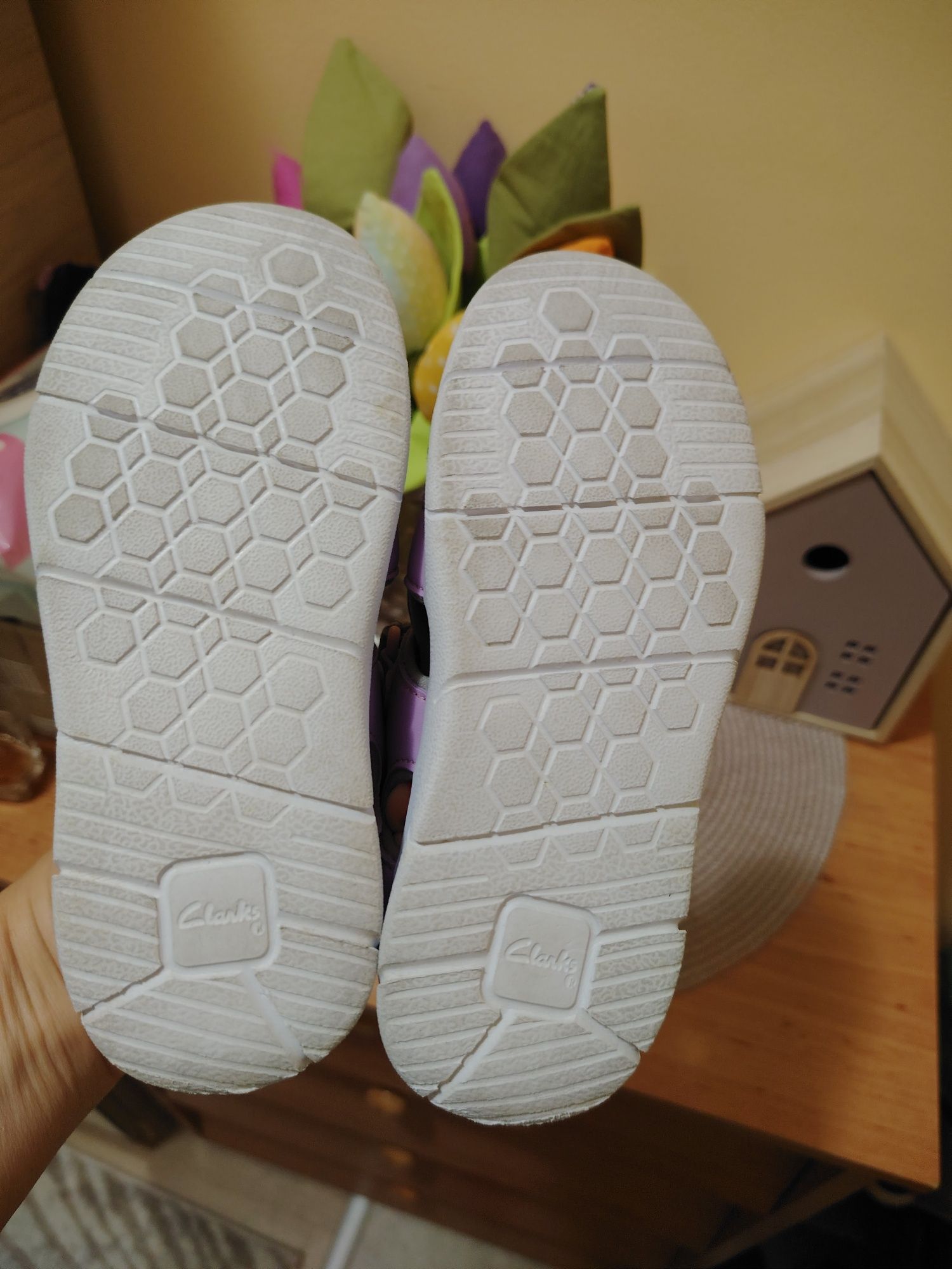 Детски сандали clarks 27.5