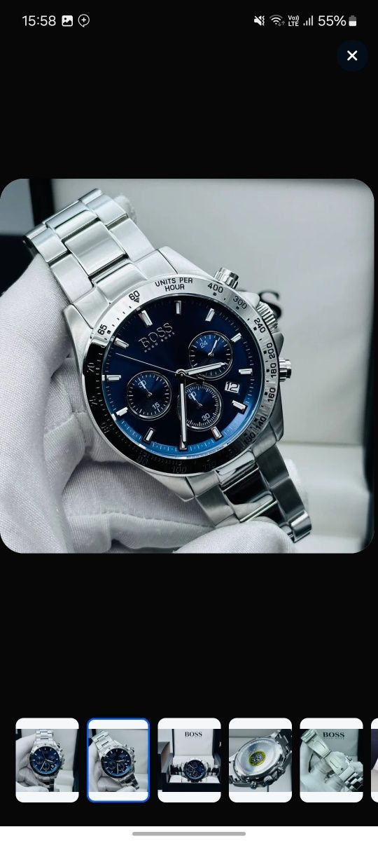 HUGO BOSS Soat Original UK dan olib kelingan