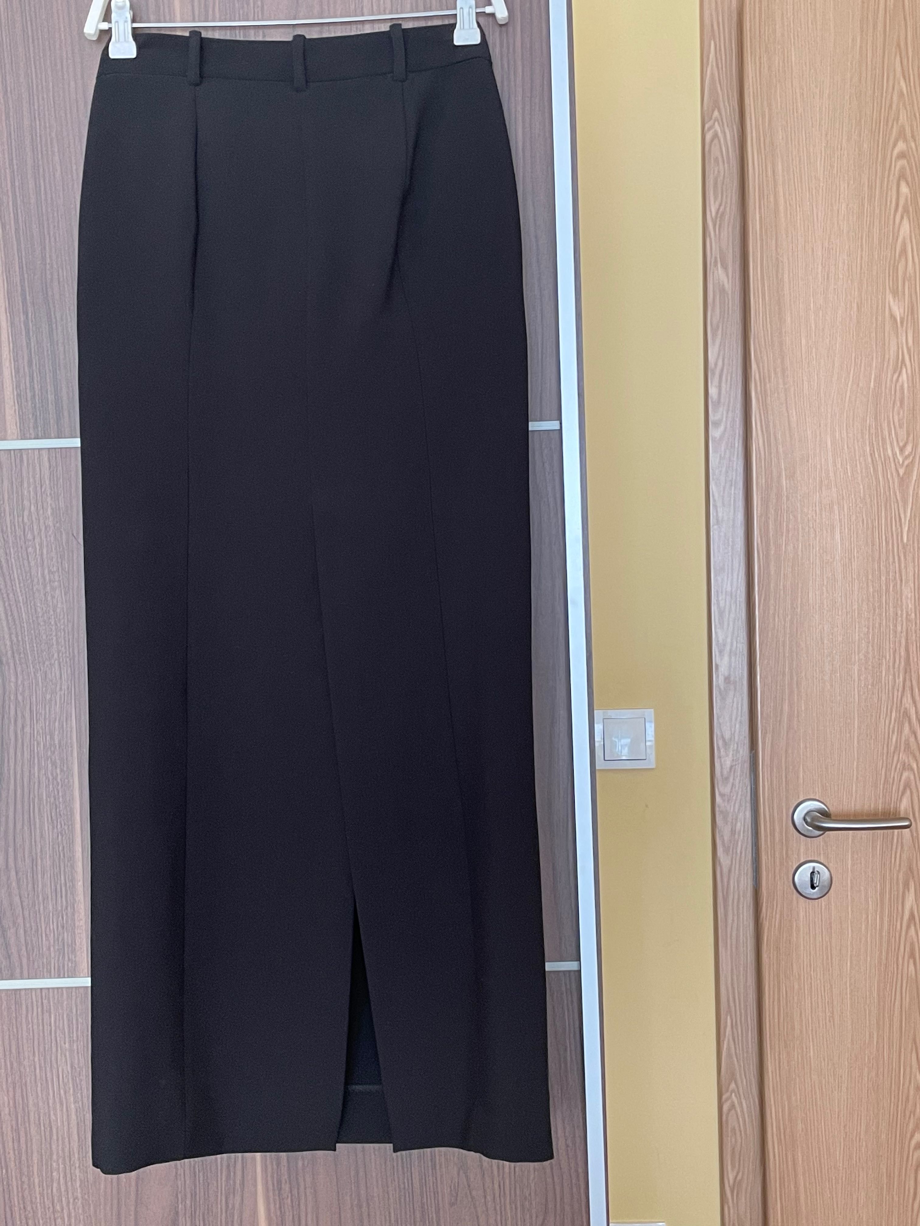 Черна дълга пола ZARA