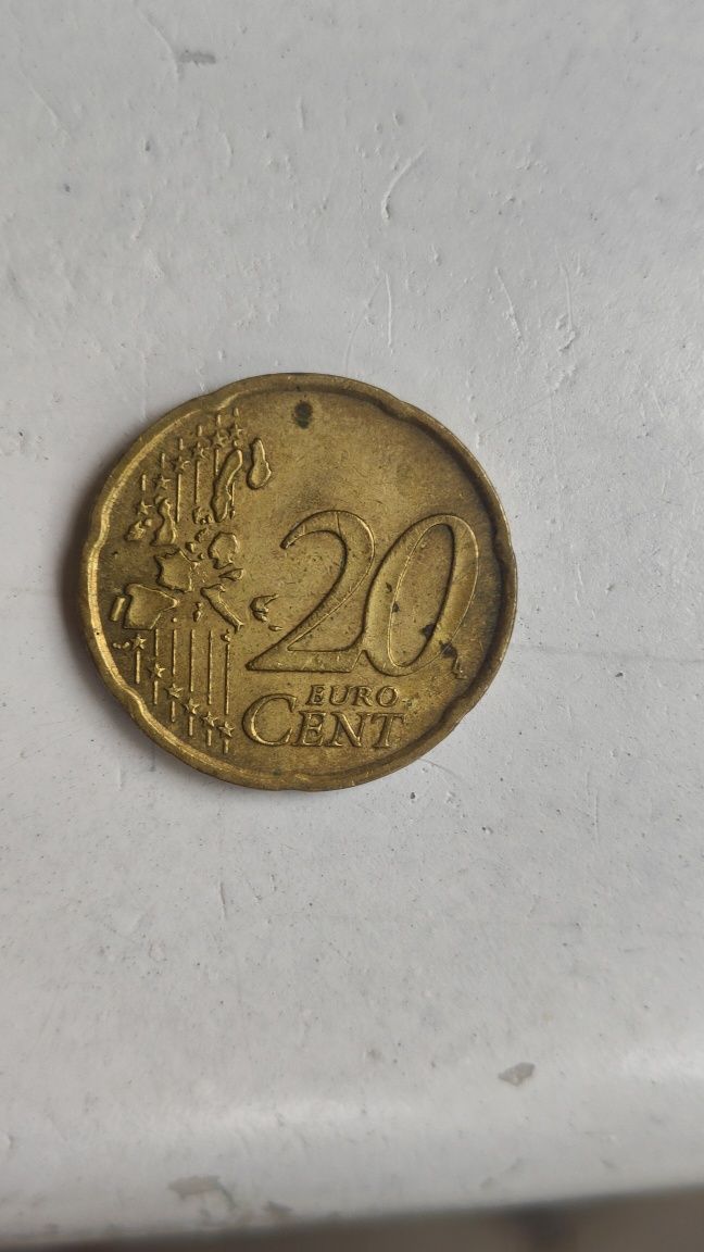 20 Centi  Monedă Rară