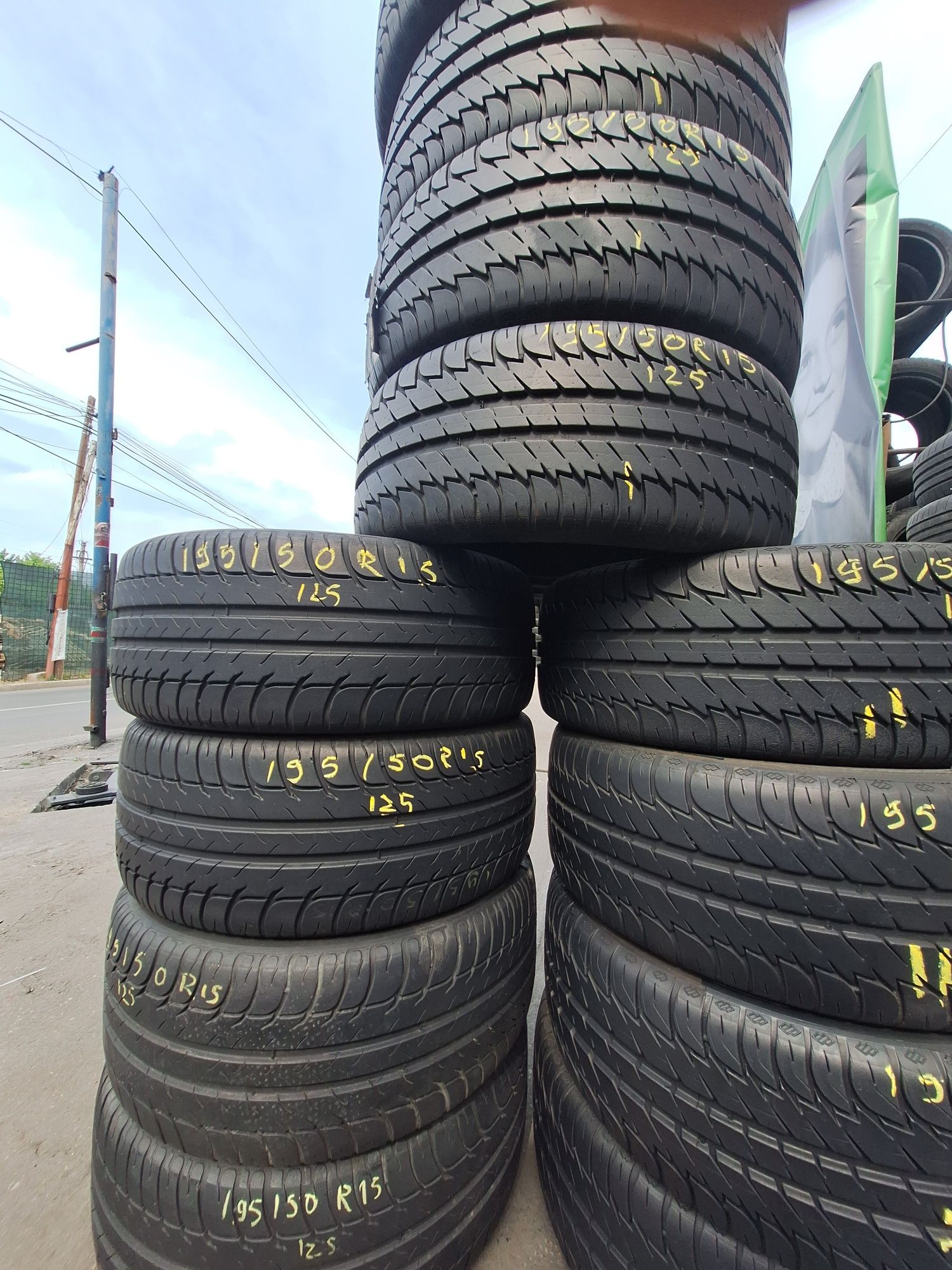 2, 4, 6 anvelope vara 195/50r15 Kleber,  Bf Goodrich 2019/18 Montaj Gr