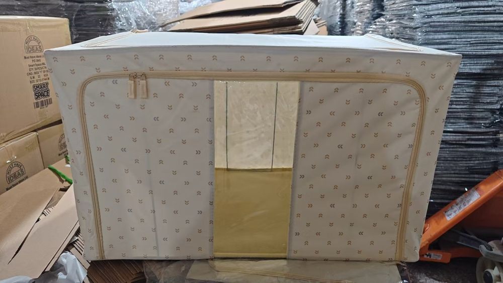 Контейнер для хранения одежды с жёстикм каркасом 3 цвета