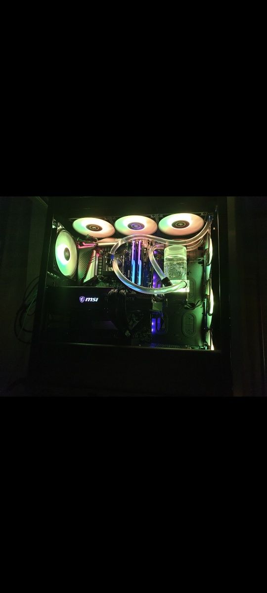 Компютър i5 9600k Z390 32GB 3060Ti 850w EK water 360