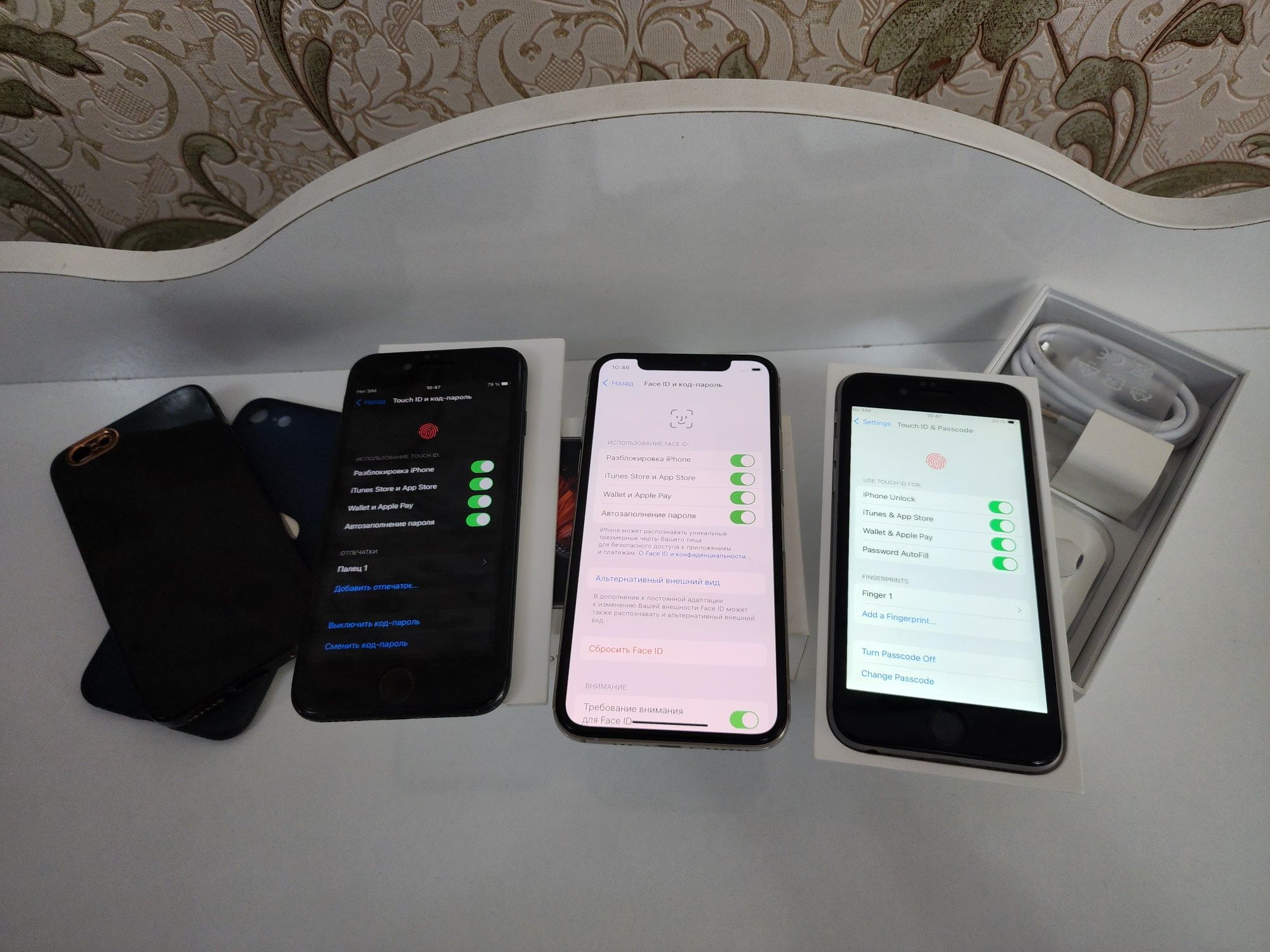 Iphone Xs 64Gb White Batareka 100% Uselenniy Ekran Korpus Zavod Radnoy
