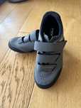 Pantofi cycling northware, culoare gri cu roz.
