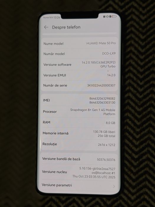 Huawei Mate 50 Pro Silver/ 256gb