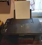 Multifunctional inkjet color Canon PIXMA TS3150, WiFi, A4, Negru