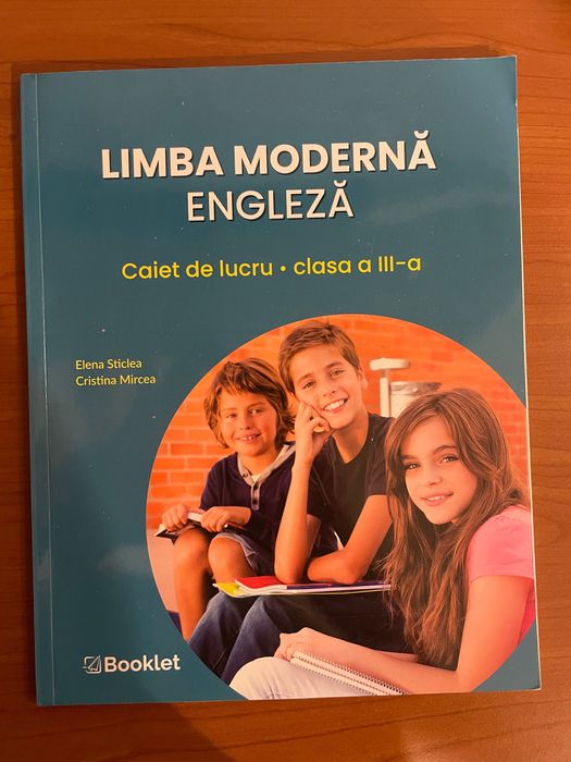 Vand caiet de lucru engleza cl.III