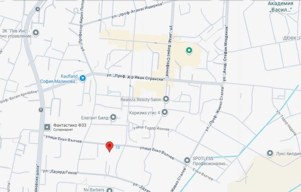 Широк гараж в чисто нова сградата в Малинова долина