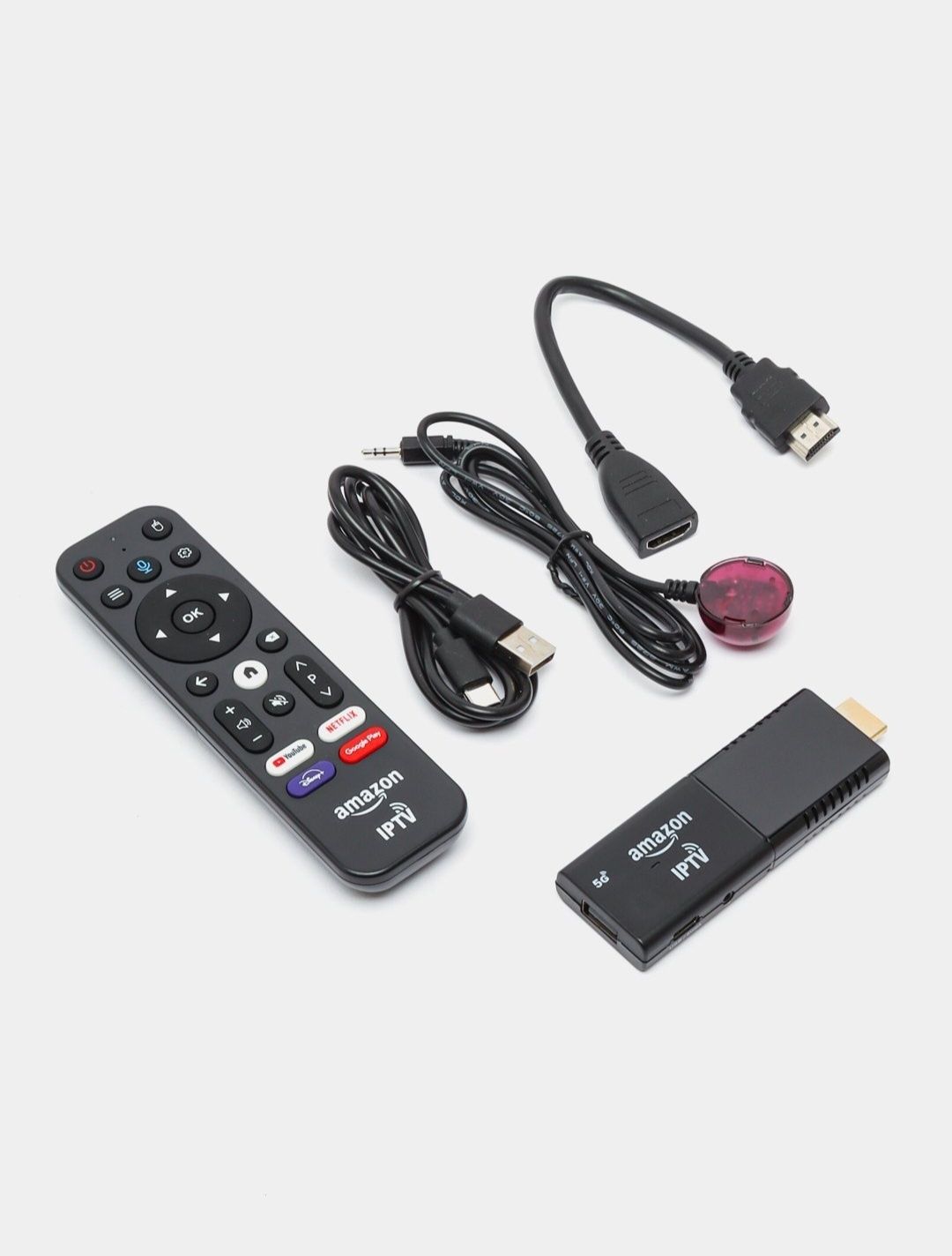 Amazon fire tv stick 4k android smart tv pristavka смарт тв приставка