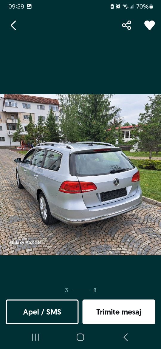 Volkswagen Passat B7

An Fabricatie 2012 E/5