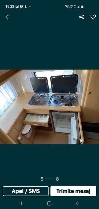 Rulota usoara, Chateau Calista 390