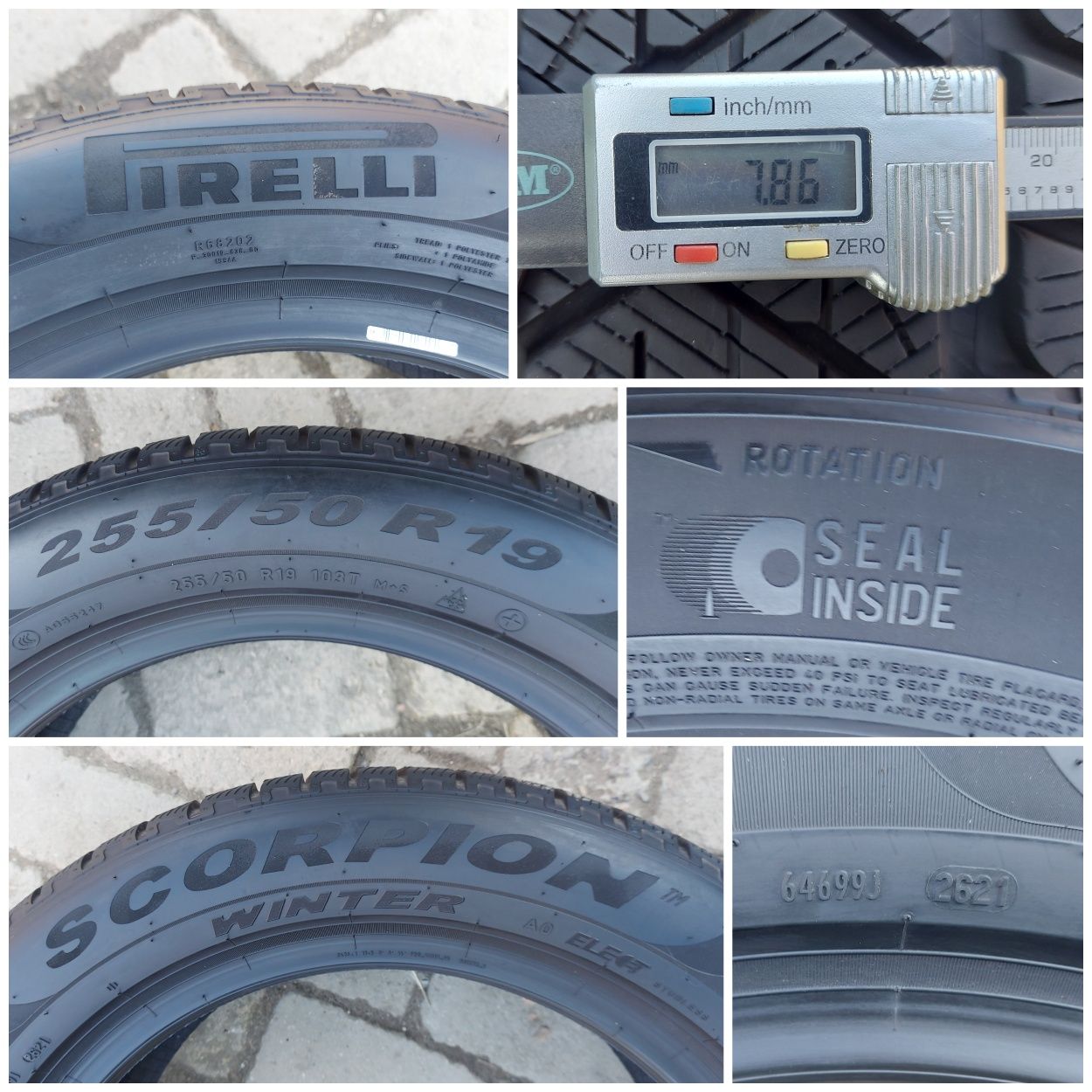 O bucată 255/50 R19 M+S iarnă - una Continental Pirelli