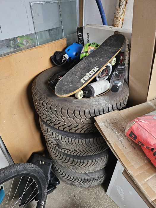 Jante cu cauciucuri de iarna skoda octavia 2