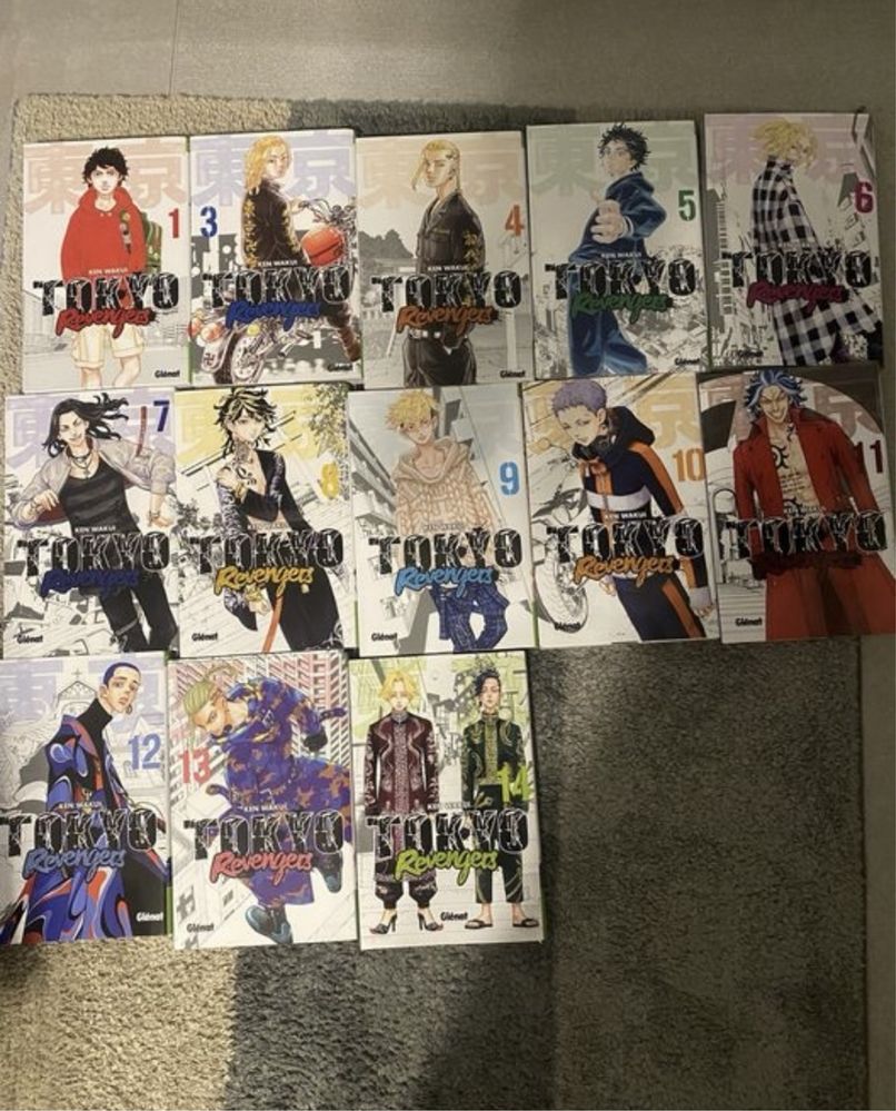 Carti manga Tokyo Revengers