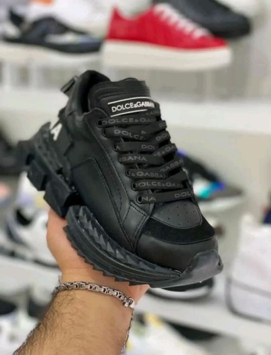 Dolce & Gabbana черни дамски маратонки 36-40 номер