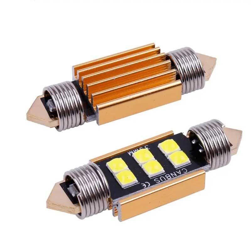 комплект диодни led крушки 2броя , за интериор,осветление номер ...