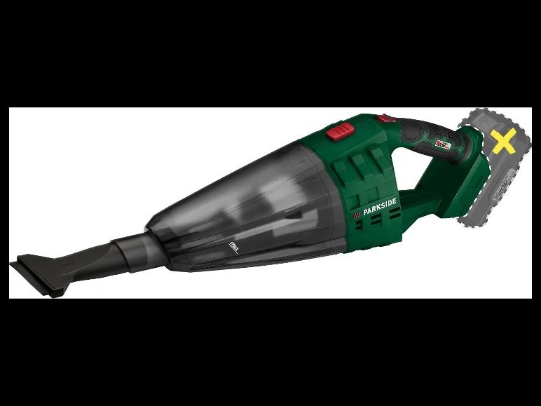 Parkside акумулаторна ръчна прахосмукачка 20V, Парксайд