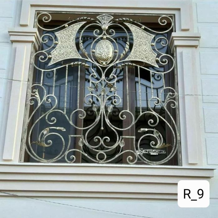 Решотка дарвоза навес металличиски услуго