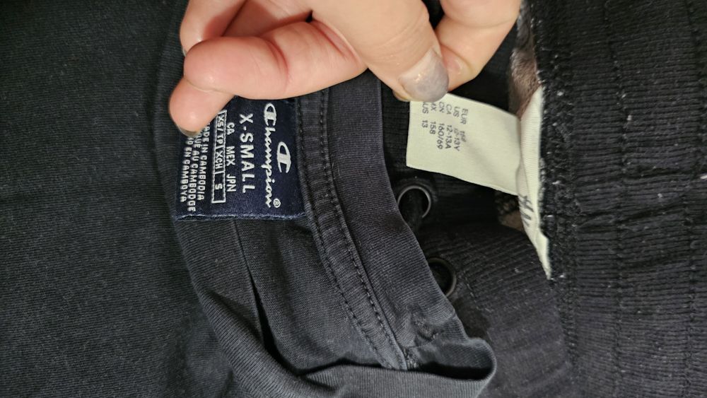 Trening gri pantaloni lungi și tricou Champion 158(XS)