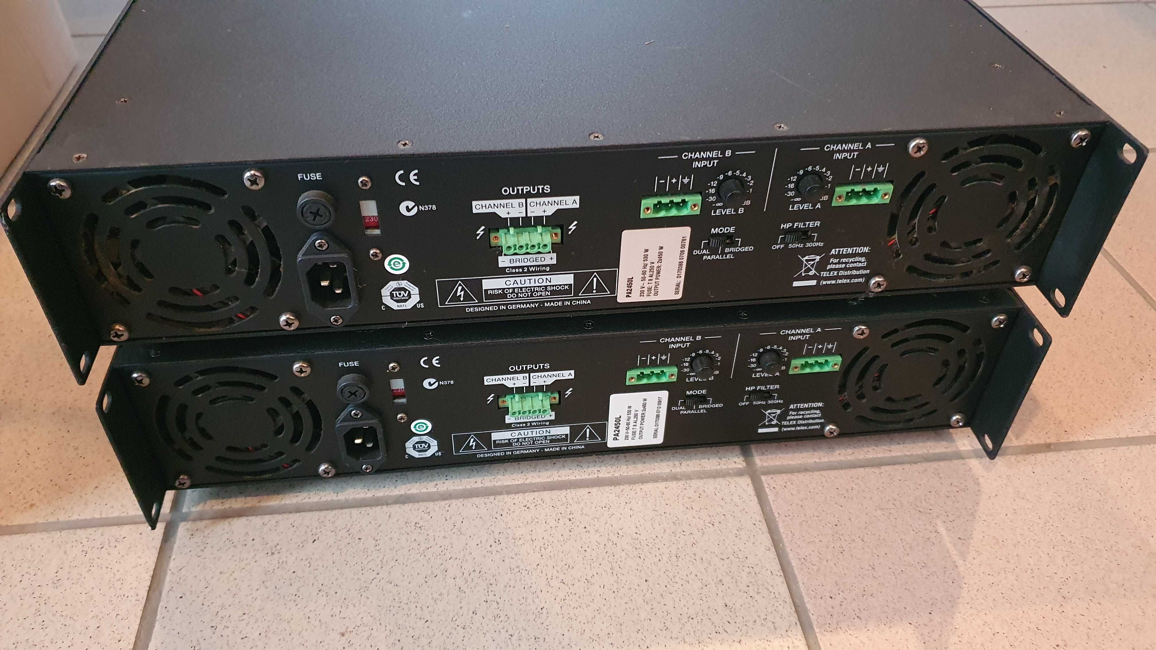 Finali Electro Voice PA2450L (2 buc) (amplificator,putere)