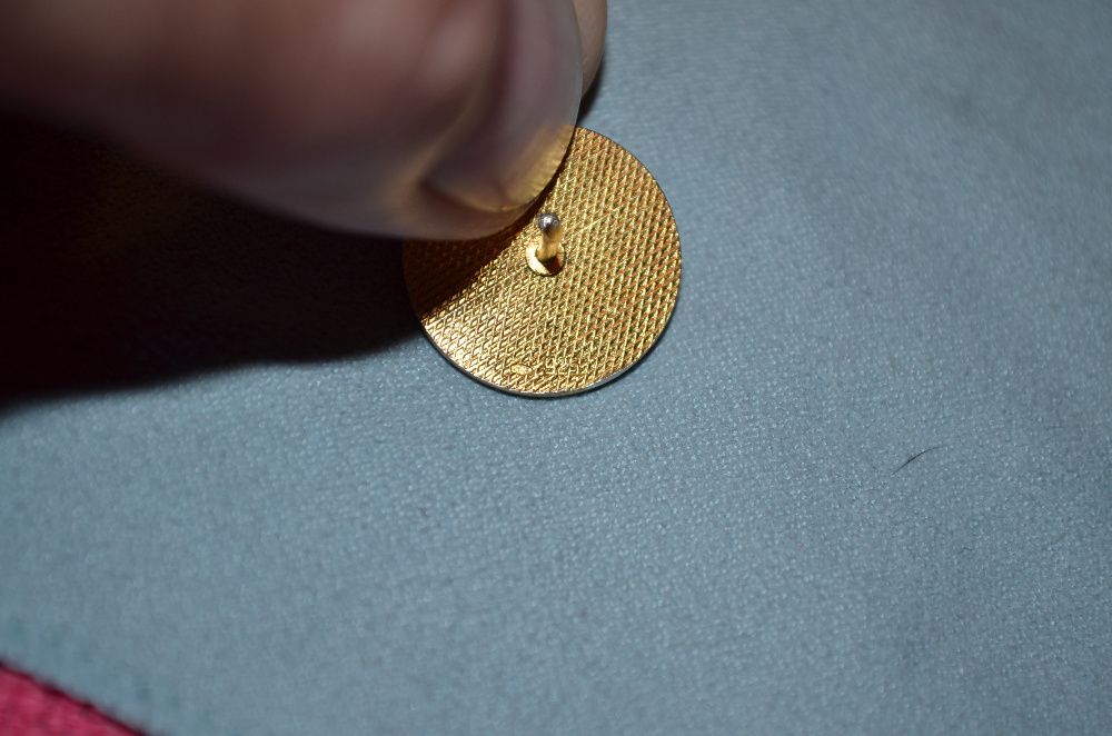 PIN AC ARGINT 925 Aurit + Diamant - FIAT - Email - Rever Costum !