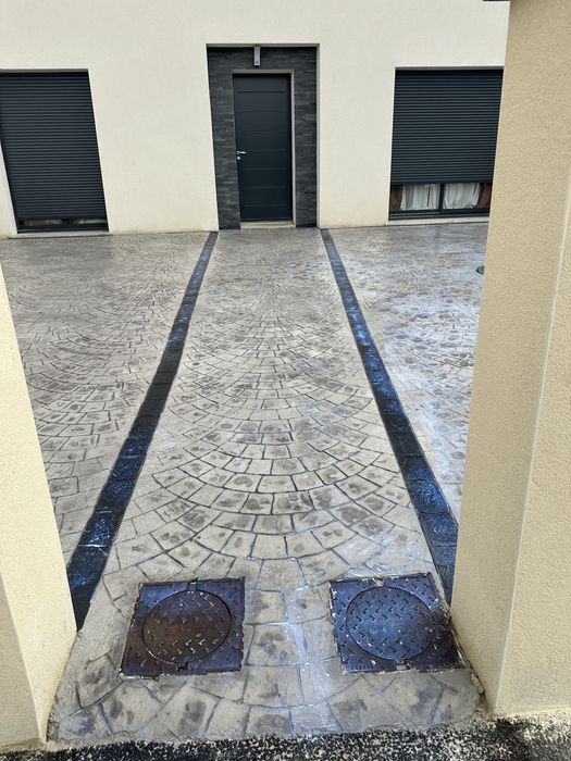 Beton Amprentat