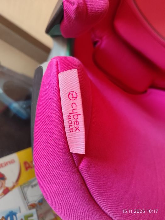 детско столче за кола Cybex Solution S i-Fix Gold - i-Size (100-150 см