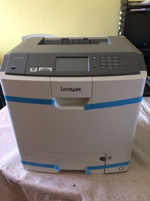 Lexmark C748de цветен лазарен принтер